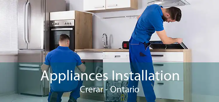 Appliances Installation Crerar - Ontario