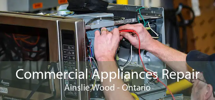 Commercial Appliances Repair Ainslie Wood - Ontario