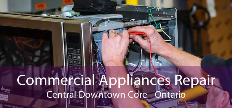 Commercial Appliances Repair Central Downtown Core - Ontario