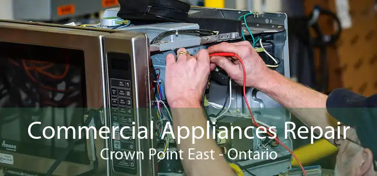 Commercial Appliances Repair Crown Point East - Ontario