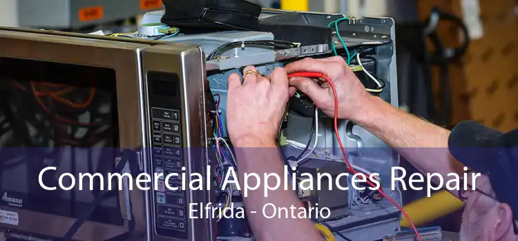 Commercial Appliances Repair Elfrida - Ontario