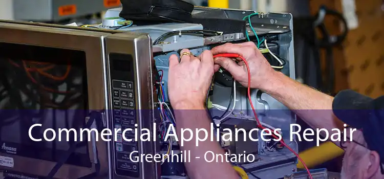 Commercial Appliances Repair Greenhill - Ontario
