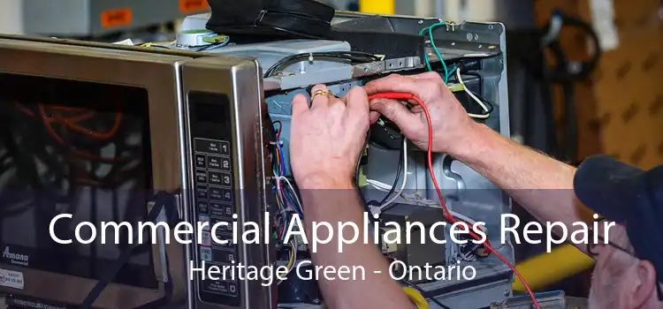 Commercial Appliances Repair Heritage Green - Ontario