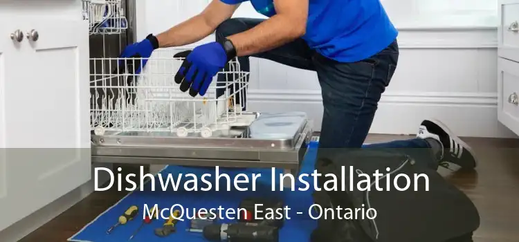 Dishwasher Installation McQuesten East - Ontario