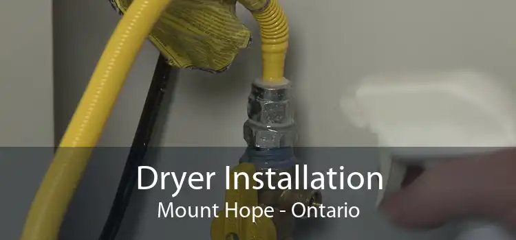 Dryer Installation Mount Hope - Ontario