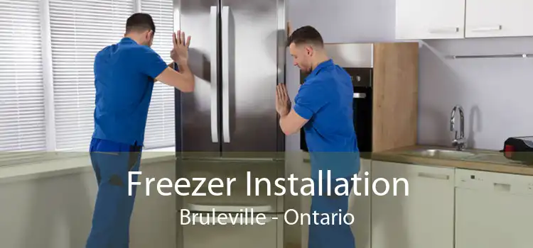 Freezer Installation Bruleville - Ontario