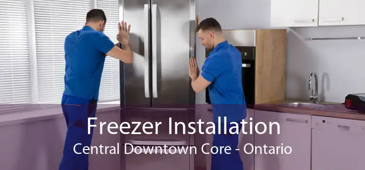 Freezer Installation Central Downtown Core - Ontario