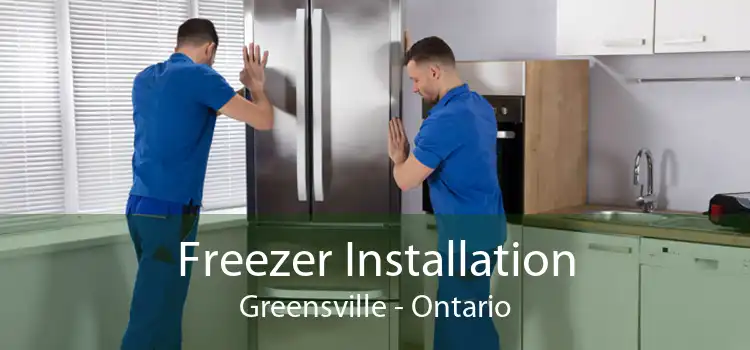 Freezer Installation Greensville - Ontario