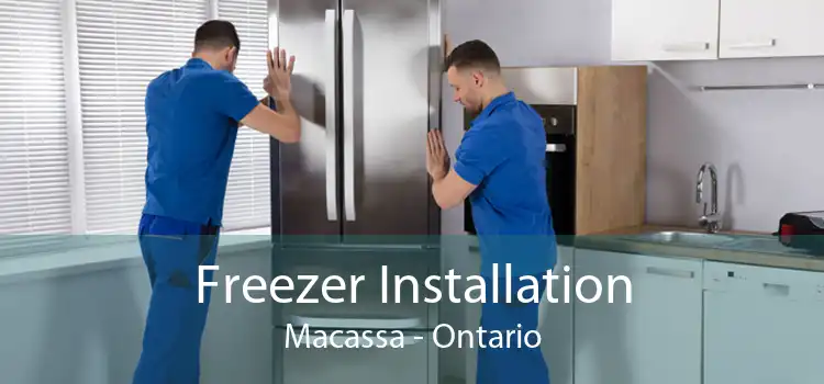 Freezer Installation Macassa - Ontario