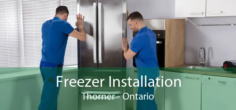 Freezer Installation Thorner - Ontario