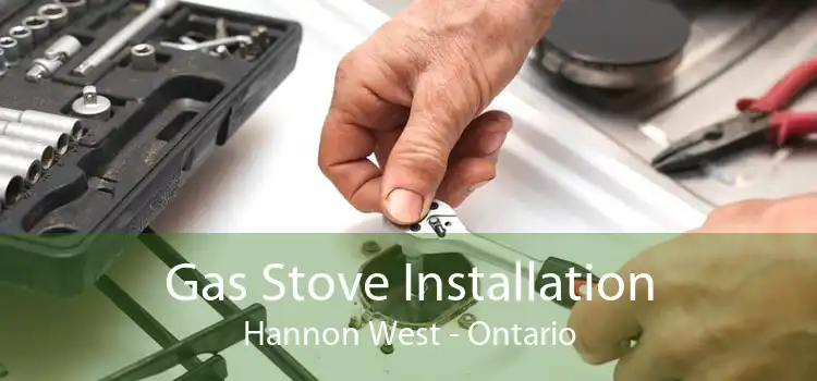 Gas Stove Installation Hannon West - Ontario