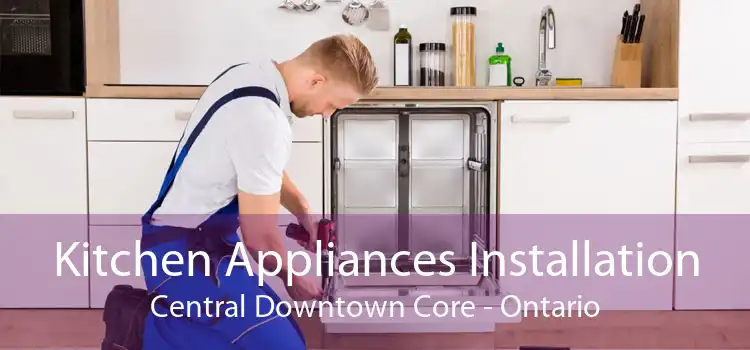 Kitchen Appliances Installation Central Downtown Core - Ontario