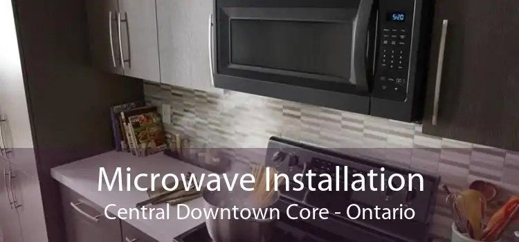 Microwave Installation Central Downtown Core - Ontario