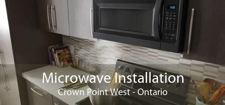 Microwave Installation Crown Point West - Ontario