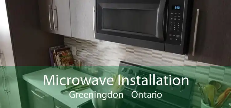Microwave Installation Greeningdon - Ontario