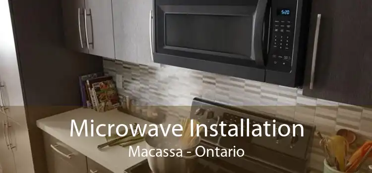 Microwave Installation Macassa - Ontario