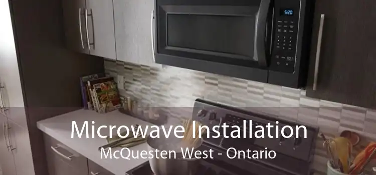 Microwave Installation McQuesten West - Ontario