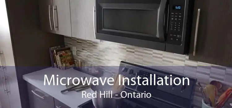Microwave Installation Red Hill - Ontario