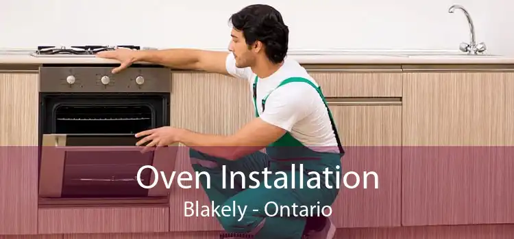 Oven Installation Blakely - Ontario