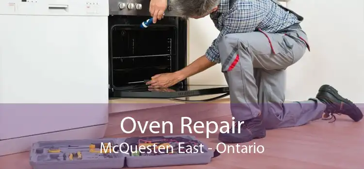 Oven Repair McQuesten East - Ontario