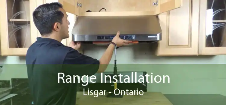 Range Installation Lisgar - Ontario