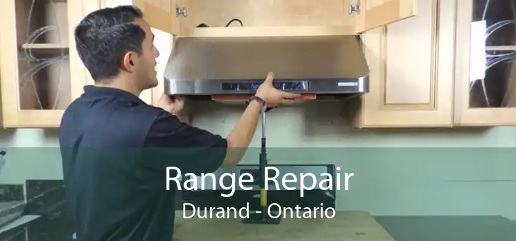 Range Repair Durand - Ontario
