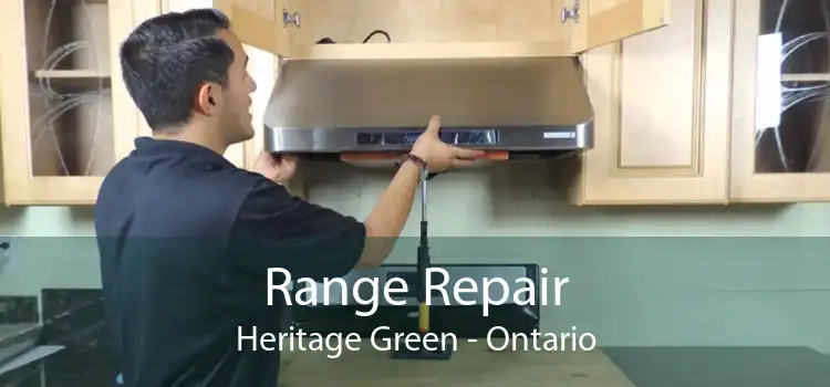 Range Repair Heritage Green - Ontario
