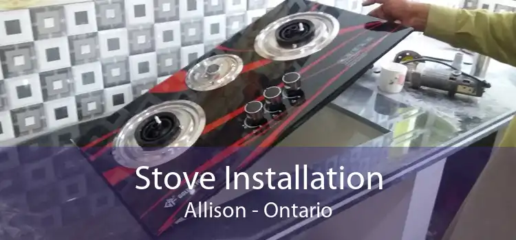 Stove Installation Allison - Ontario