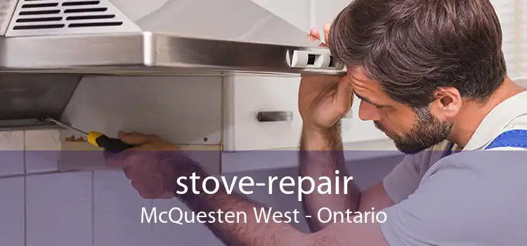 stove-repair McQuesten West - Ontario